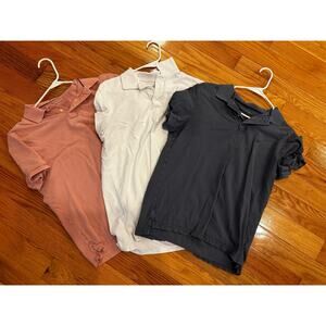 American Eagle super soft polo shirts size medium M set of 3